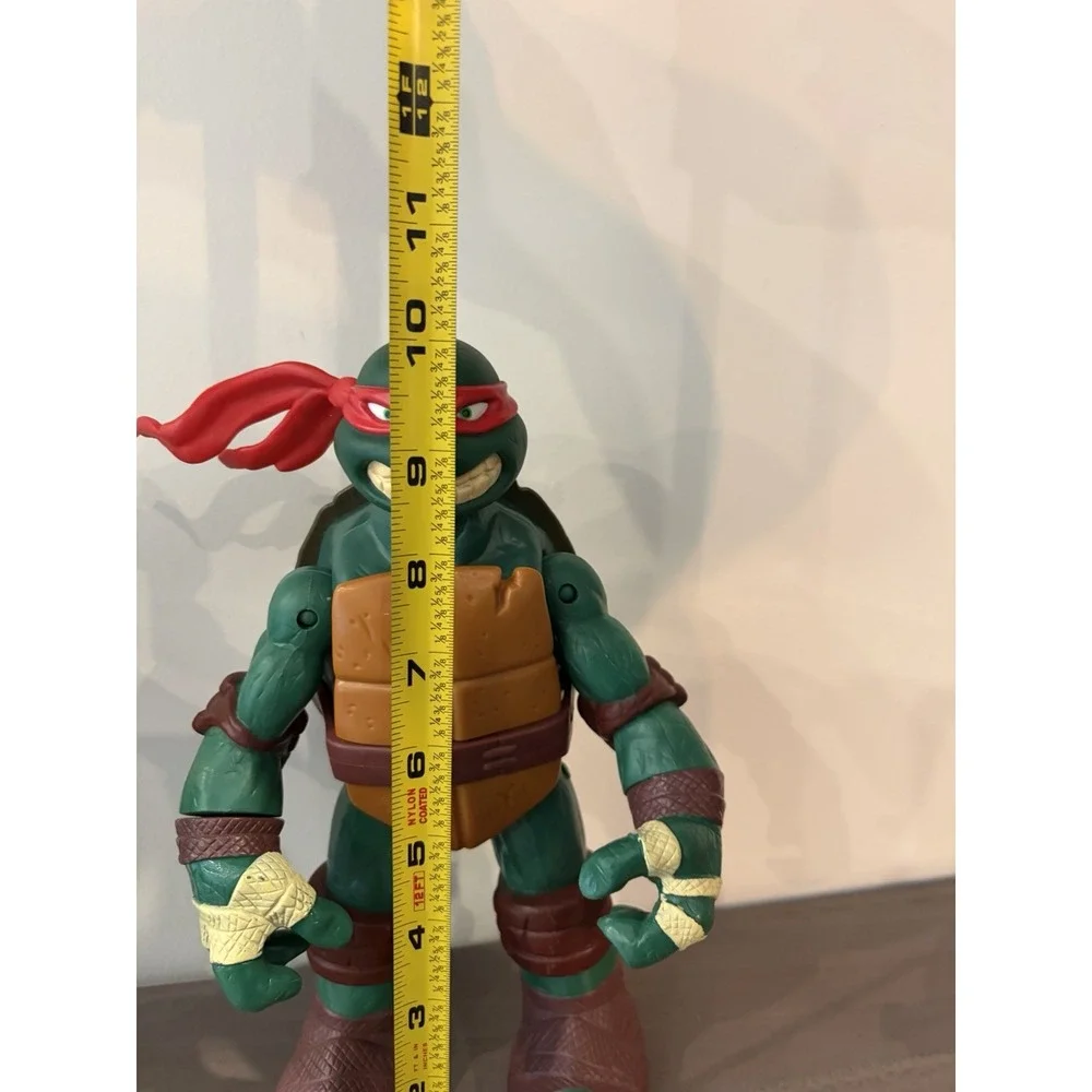 Big Teenage Mutant Ninja Turtle TMNT Playmate 2012 Donatello 11.5 & Raphael 10